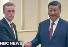 Jake Sullivan meets with China’s Xi Jinping amid tensions with the U.S. 29 August 2024