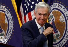 Federal Reserve Chair Powell holds news conference following interest rate meeting, 18 September 2024