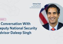 The International Side of Industrial Policy: A Conversation with DNSA Daleep Singh, 19 September 2024