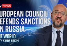 European Council president Charles Michel defends EU sanctions on Russia, 25 September 2024