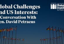 Global Challenges and US Interests: A Conversation with Gen. David Petraeus, 24 September 2024