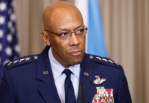 Chairman of the Joint Chiefs of Staff General CQ Brown, Jr., 24 September 2024