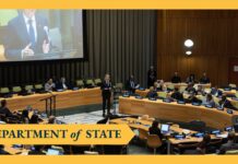Secretary Blinken participates in a High-Level Meeting. Sea Level Rise, 25 September 2024