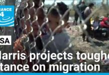 Harris walks tightrope on migration while calling for more restrictions on asylum, 28 September 2024