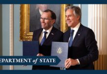 Secretary Blinken participates in a memorandum of cooperation signing ceremony with Norwegian Foreign Minister, 30 September 2024