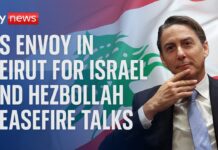 US envoy in Beirut for Israel and Hezbollah ceasefire talks, 21 October 2024