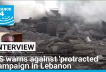 United States warns against ‘protracted’ campaign in Lebanon, 25 October 2024
