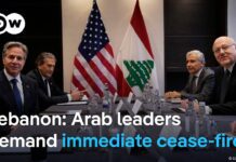 US Secretary of State Blinken holds talks with Arab leaders in London, 26 October 2024