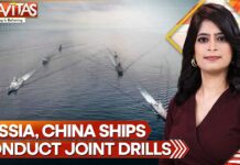 Russian and Chinese Ships Hold Joint Drills in the Pacific, 8 October 2024