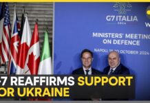 G7 Defence Ministers ‘reaffirm Support For Ukraine’ In First Ever Meeting, 20 October 2024