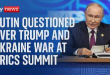 Russian President Vladimir Putin holds meeting with leaders at the BRICS Summit, 24 October 2024