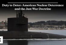 Duty to Deter: American Nuclear Deterrence and the Just War Doctrine, 22 October 2024