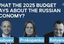 What the 2025 Budget Says About the Russian Economy, 1 October 2024