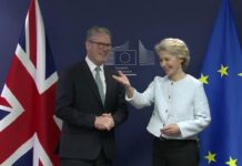 President Ursula von der Leyen receives the Prime Minister of the United Kingdom, Sir Keir Starmer, 2 October 2024