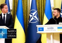 NATO Secretary General with the President of Ukraine Volodymyr Zelenskyy, in Kyiv, 3 October 2024