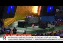 UN members adopt master plan for dealing with global challenges, 23 September 2024