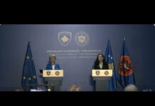 European Commission President Ursula von der LEYEN Western Balkans tour (Kosovo), 26 October 2024