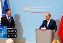 NATO Secretary General with the Prime Minister of Poland, Donald Tusk, 13 November 2024