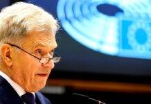 Niinistö debates his report on civilian and defence readiness to European Parliament, 15 November 2024