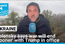 Zelensky says Ukraine war will end ‘sooner’ with Trump in office, 16 November 2024