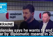 Zelensky says he wants to end war in Ukraine by ‘diplomatic means’ in 2025, 16 November 2024