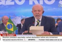 Some European delegates criticise G20 statement for not condemning Russia’s invasion of Ukraine, 20 November 2024