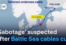 Baltic Sea data cable damaged: Germany assumes sabotage, 19 November 2024