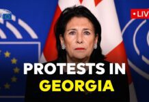 Georgian president addresses European Parliament, 18 December 2024