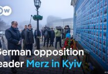 Friedrich Merz visits President Zelenskyy amidst German election race, 9 December 2024