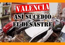 Cronología de la inundación en #Valencia, 31 octubre 2024