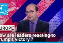 How are European leaders reacting to Trump’s victory? 6 November 2024