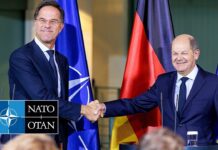 NATO Secretary General with the Chancellor of Germany Olaf Scholz, 4 November 2024