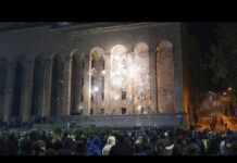 Tens of thousands of Georgians protest against ruling party for the 11th straight day, 9 December 2024