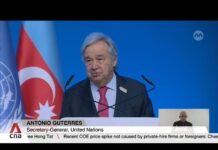 UN chief says developing countries must not leave COP29 ‘empty-handed’, 12 November 2024