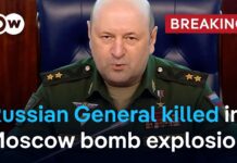 Bomb kills chief of Russian nuclear protection forces Igor Kirillov in Moscow, 17 December 2024
