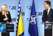 NATO Secretary General with the Chair of the Presidency of Bosnia and Herzegovina, 18 December 2024