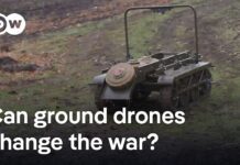 How Ukraine tries to change the battlefield with ground drones, 20 December 2024