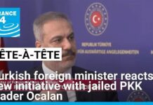 Turkish foreign minister reacts to new initiative with jailed PKK leader Ocalan, 30 December 2024