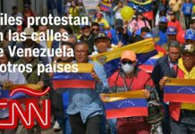 Protestas en Venezuela y otras partes del mundo a horas de la investidura presidencial, 9 enero 2025