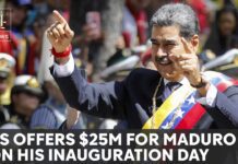 Venezuela: Maduro sworn in as US offers reward for his arrest, 10 January 2025