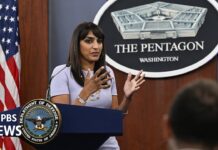 Pentagon holds briefing as it sends 10 Navy helicopters to help fight Los Angeles fires, 8 January 2025