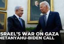 Biden and Netanyahu speak as Gaza ceasefire talks , 12 January 2025