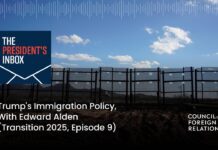 Trump’s Immigration Policy, with Edward Alden, 17 January 2025