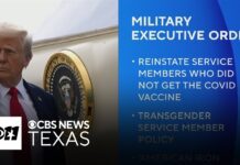 Trump signs military-focused executive orders, 28 January 2025