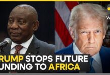 US President Donald Trump Accuses South Africa Of Confiscating Land, 3 February 2025