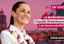 Rueda de prensa de Claudia Sheinbaum, 3 febrero 2025