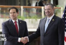 Rubio meets with Costa Rica’s President Rodrigo during Latin America trip, 4 February 2025