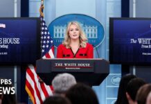 White House holds news briefing after Trump suggests U.S. ‘take over’ Gaza, 5 February 2025