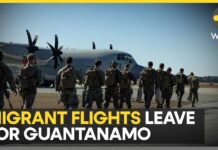 US Military Flying Migrants to Guantanamo Bay, 5 February 2025