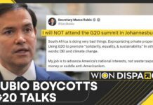 Rubio Skips G20 Talks Over Anti-American Sentiment, 6 February 2025
